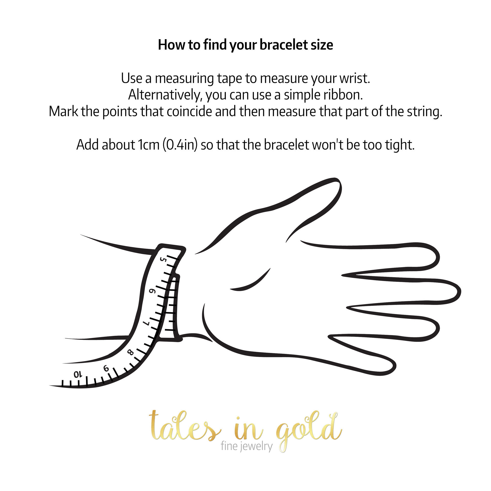 Heldig Ladies Gold Bar Bracelet Simple and Exquisite Thin Sleeve