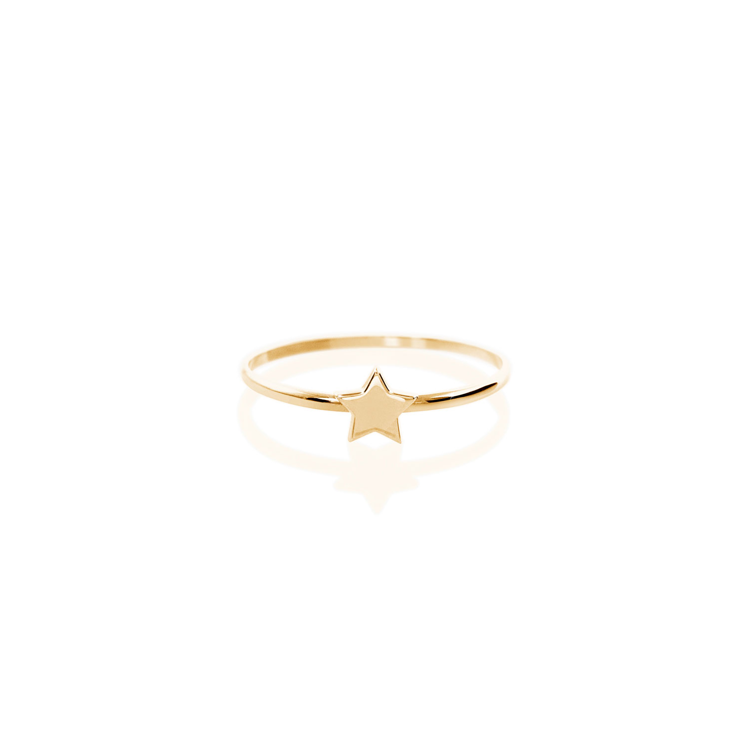 Mini Star Gold Ring