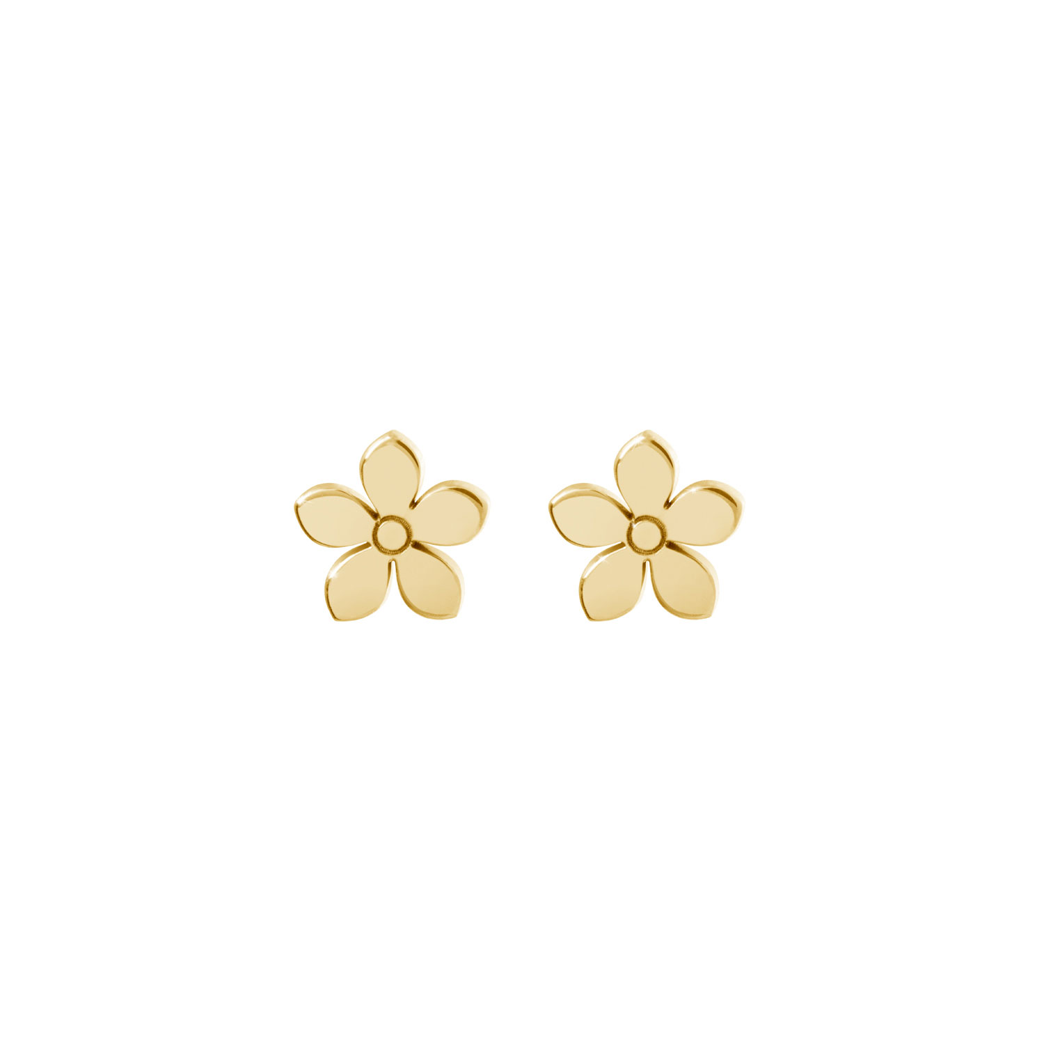 Effy Nature Sterling Silver & 18K Gold Diamond Flower Earrings, 0.04 T –  effyjewelry.com