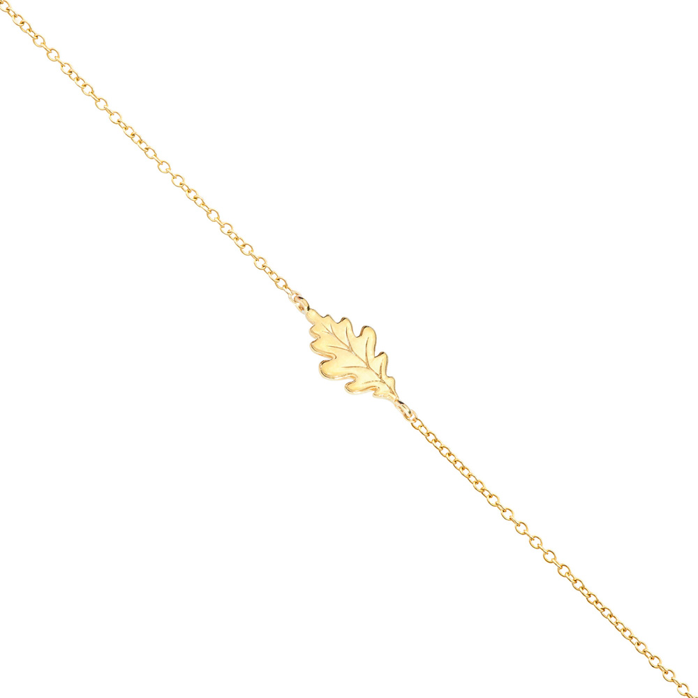 1 Gram Gold - Leaf Finely Detailed Design Gold Plated Bracelet for Men -  Style B731 – Soni Fashion®