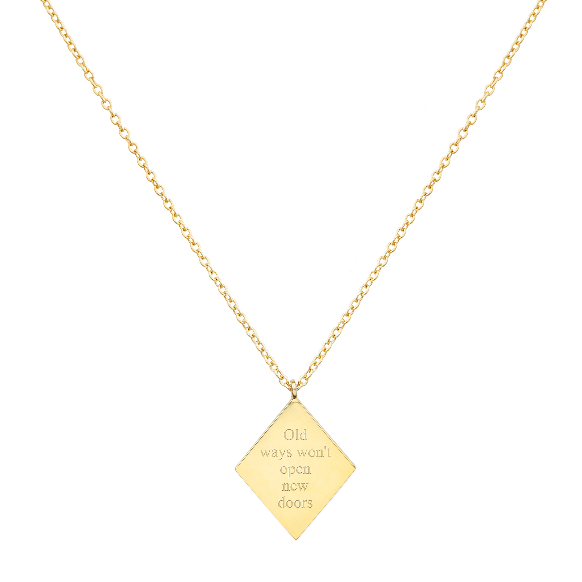 Magic Hands Gold Pendant Necklace - Image 6