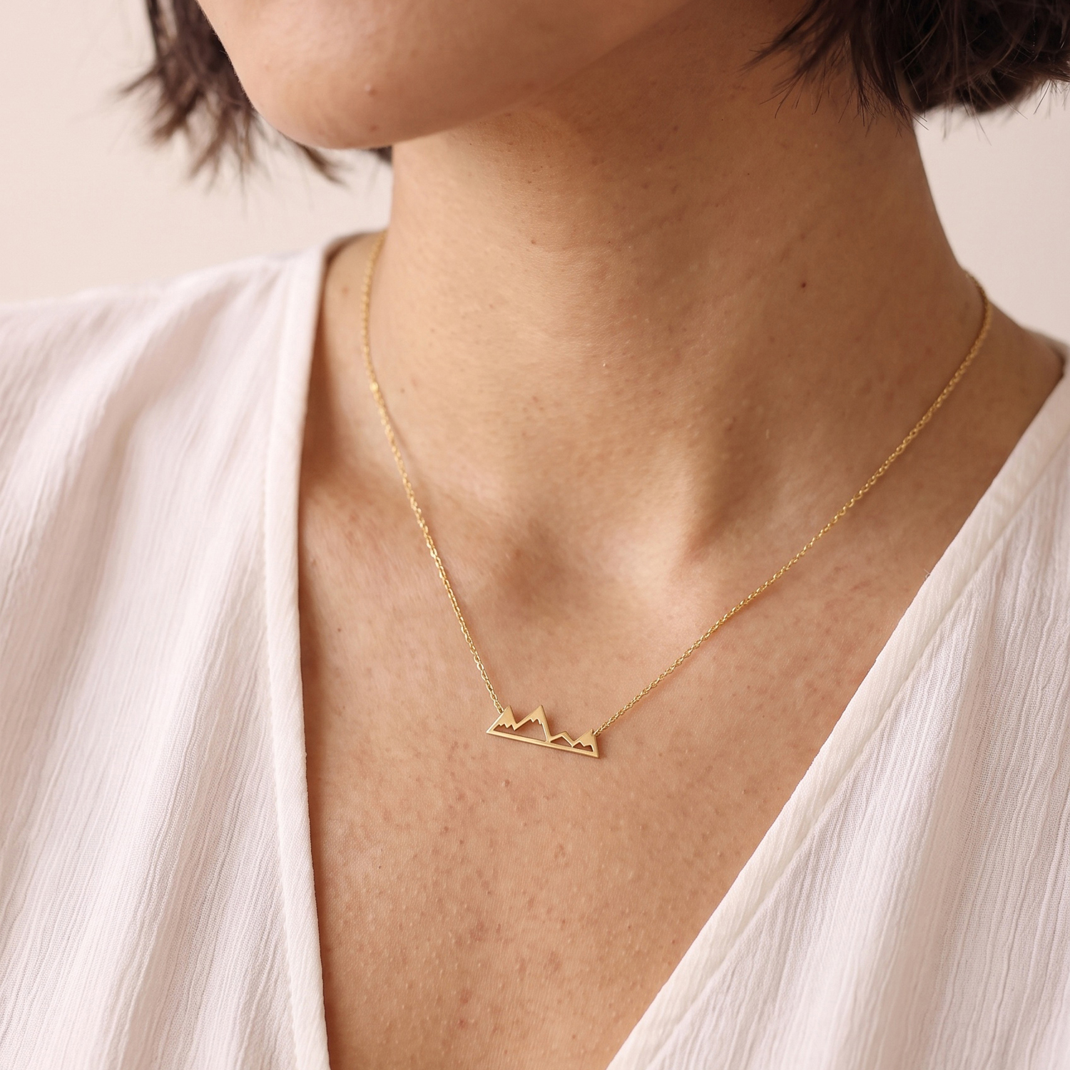 Gold Mountains Necklace - Image 3